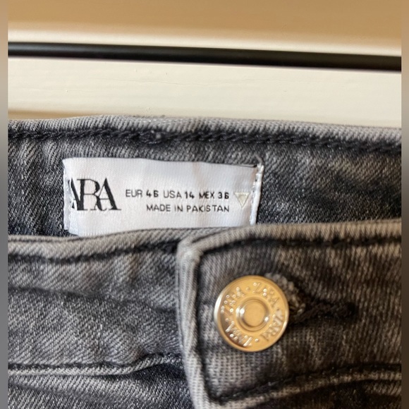 FULL LENGTH | HIGH RISE JEANS | GRAY - Picture 6 of 6